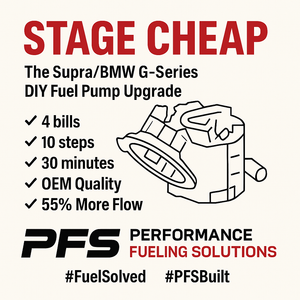 Stage Cheap:  A90/91 Toyota Supra/BMW G-Series DIY KIT